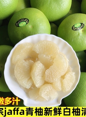 现货以色列品种jaffa青柚整箱青柚子新鲜水果柚子蜜柚葡萄柚包邮