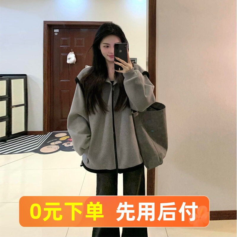 韩系慵懒早春季外套女精致2026新款今年流行爆款独特漂亮春天夹克