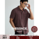 衬衫 THESSNCE 牛仔质感微皱肌理感短袖 男