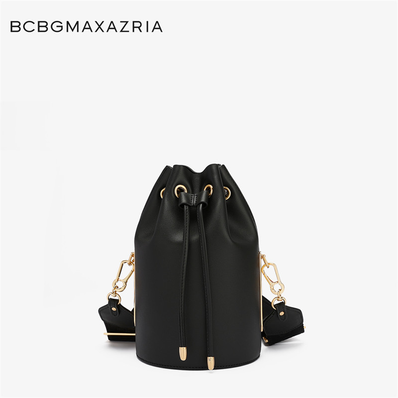 总统夫人同款品牌BCBGMAXAZRIA头层牛皮女包斜挎真皮水桶圣诞礼物,箱包皮具/热销女包/男包,水桶包,淘宝优惠券,粉丝福利购,淘宝优惠卷