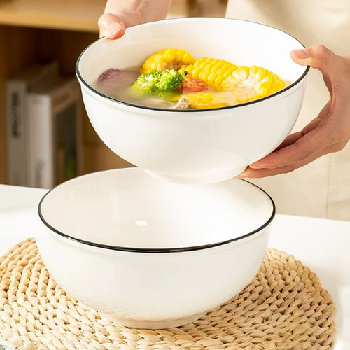 10个装家用碗陶瓷米饭碗2025新款