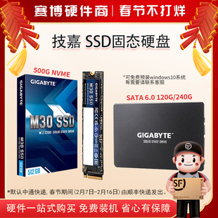 M.2 500G 512G Gigabyte 固态硬盘台式 NVMe 笔记本电脑 技嘉