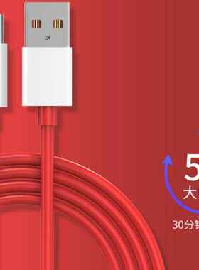 飚品适用红色ACE2充电线100W超级闪充10A数据线80W闪充手机快充线