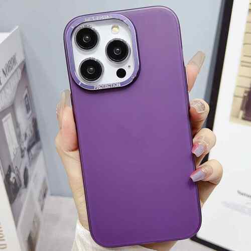适用iphone15手机壳PC磨砂苹果15pro轻奢风14小众13硬壳12透明13p