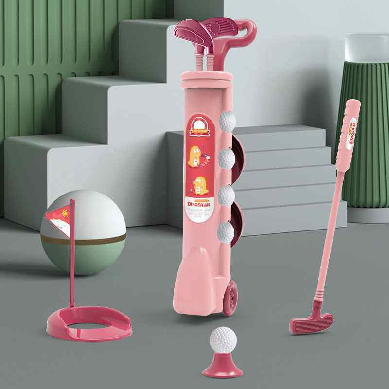 跨境新品高尔夫球玩具套装儿童室内户外休闲球类运动器材地摊 - 羊咩咩669出品