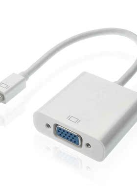 mimidp转vga转换器适用苹果电脑转显示器转接头迷你dp to vga