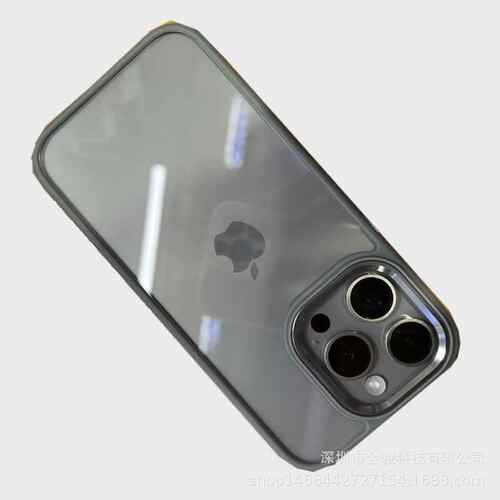 适用iphone14手机壳硅胶保护壳透明pc外壳苹果15promax保护套