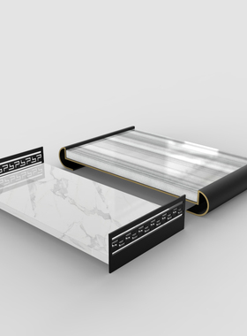 样板房餐厅软装饰品大理石托盘