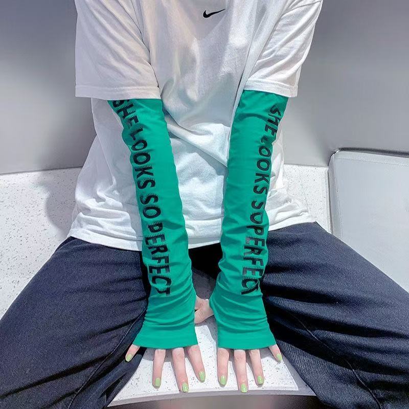 夏季冰爽防晒护臂袖套男女通用