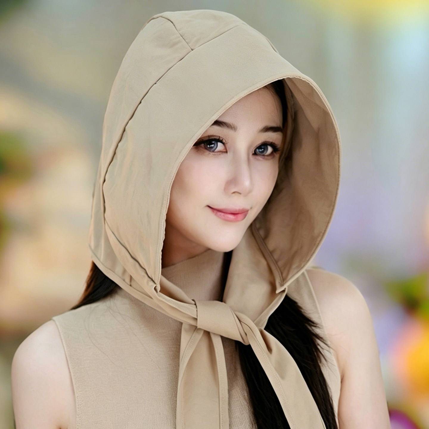 护颈一体包头帽夏季女款2026新款