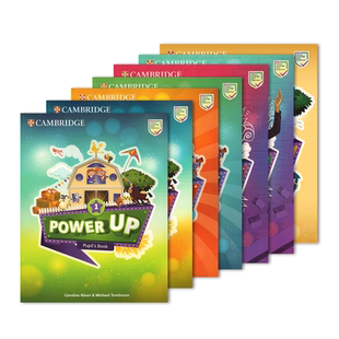 正版现货 北京发货 剑桥Power Up S123456级 剑桥少儿英语教材原版学生书练习册账号活动手册三本 原版进口 剑桥考试