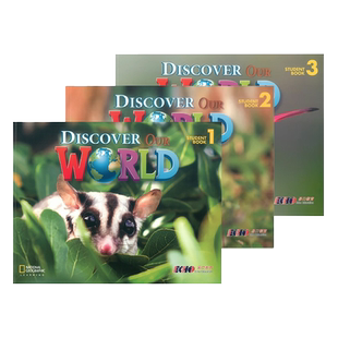 正版国家地理Discover Our World 123级学生书练习册 3-6岁幼儿英语教材  Welcome to our world NGL