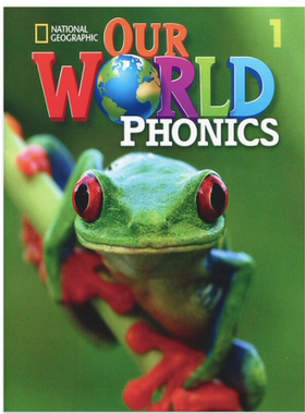 Our World Phonics Level ABC 、1、2、3级 学生用书 原版进口美国国家地理英语 语音教材 自然拼读 Our world配套自然拼读教材