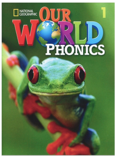 Our World Phonics Level ABC 、1、2、3级 学生用书 原版进口美国国家地理英语 语音教材 自然拼读 Our world配套自然拼读教材