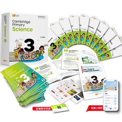 英文原版 MC Cambridge Primary Science 3 剑桥国际小学科学系列 第三级 最新版本 学生用书 10个主题 独立成册