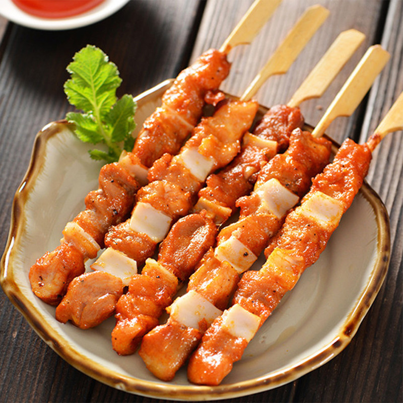 佳和利 小骨肉相连串36g*25串 奥尔良风味烧烤油炸半成品商用食材