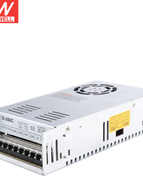 明伟两路开关电源12V10A24V10A5V20A双组电源D-350C D-350AD-350B