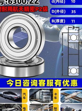 日本进口轴承型号6300大m全6301高速6302 6303 6304 6305RS 6306P