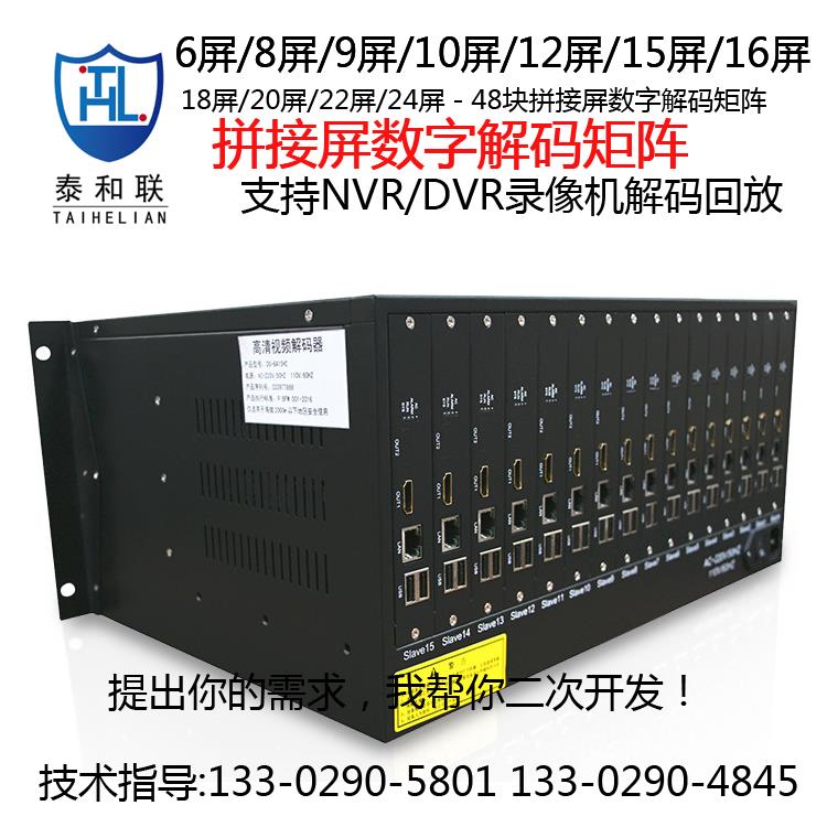 科达4/8屏网络解码器矩阵