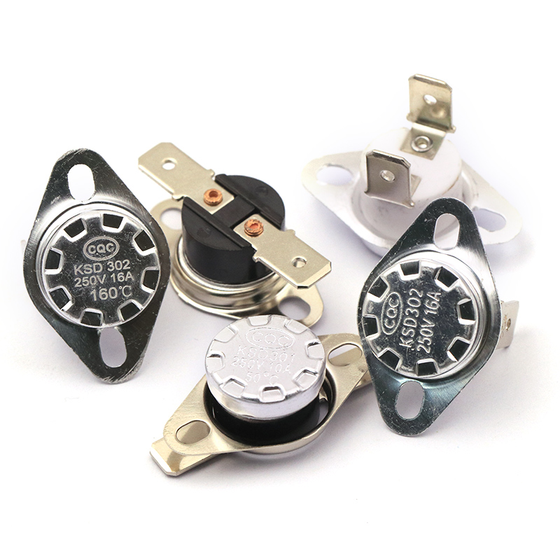 温控开关温度控制器 KSD301 302 常开常闭40 -180度250V/10A 16A