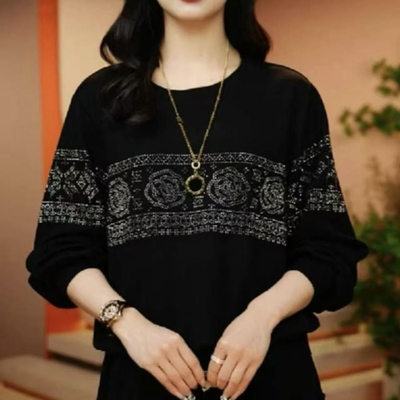 2026秋冬新款长袖卫衣大码女装