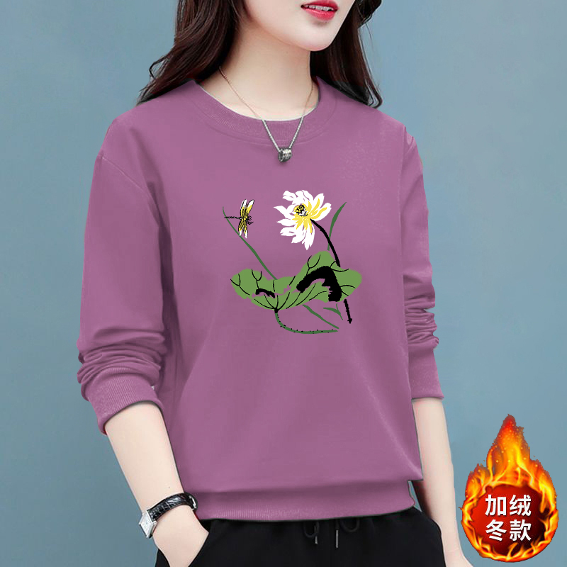 长袖时尚休闲加绒加厚保暖舒适