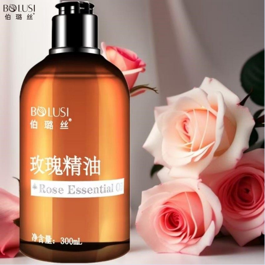 面部玫瑰精油护肤脸刮痧按摩脸上身体SPA推拿皮肤干燥细腻脸滋润