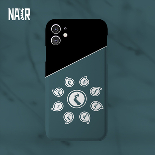 NAIR奈然  蒙古元素手机壳蒙古人 插画潮牌原创 定制蒙古元素插画
