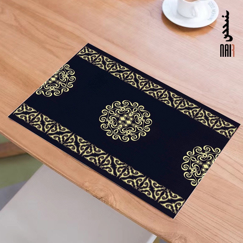 NAIR奈然 蒙古元素餐垫隔热垫餐桌垫子防烫垫子蒙古元素餐垫,居家布艺,餐垫,淘宝优惠券,粉丝福利购,淘宝优惠卷