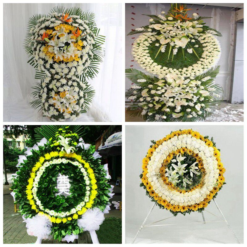 南充市西充县南部县蓬安县花圈白