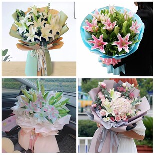 石家庄长安区桥西区新华区同城鲜花店情人玫瑰百合送朋友长辈老婆