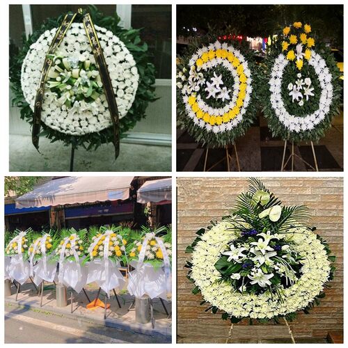 上海嘉定区安亭马陆徐行镇花圈白