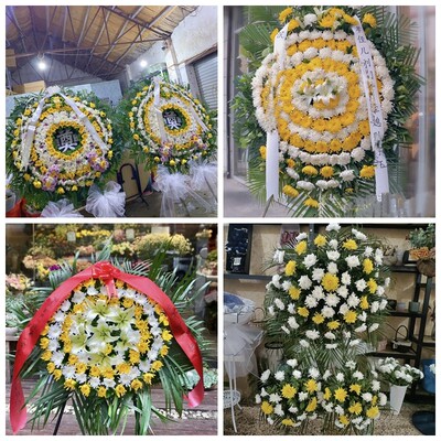 湖北省仙桃市县城花圈白事丧事花