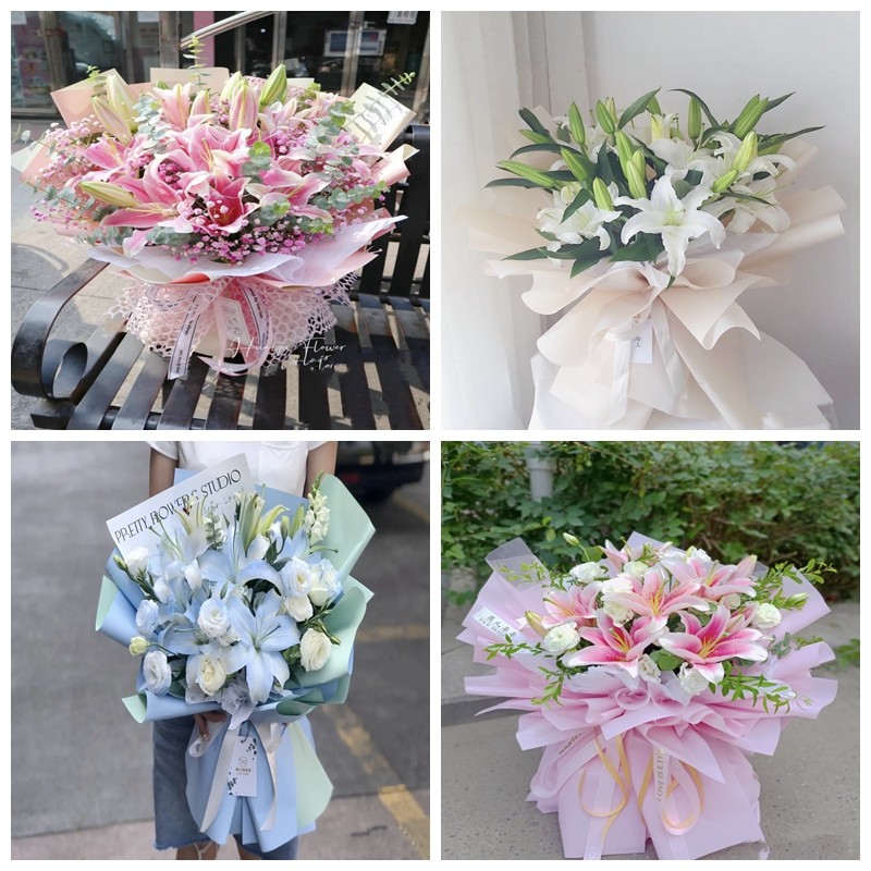 天津南开向阳路嘉陵道王顶堤同城鲜花店生日玫瑰百合朋友长辈老婆