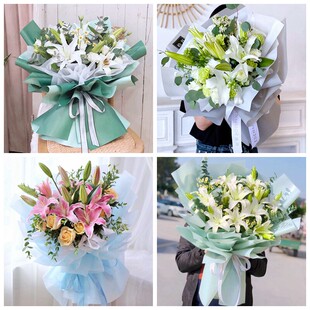 许昌市魏都区长葛市禹州市同城鲜花店情人玫瑰百合送朋友长辈老婆