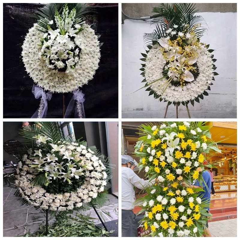 大庆市萨尔图让胡路龙凤区花圈白