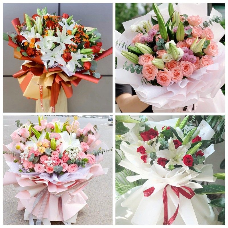 恩施市咸丰县来凤县鹤峰县同城鲜花店生日玫瑰百合送朋友长辈老婆