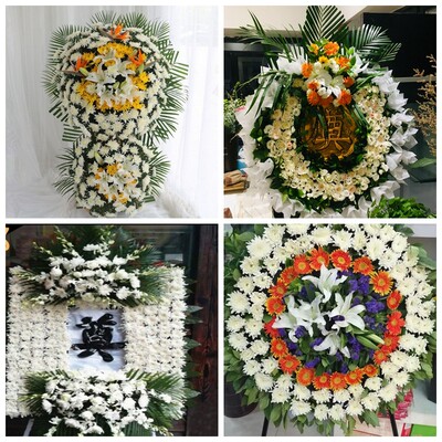 成都市崇州市邛崃市简阳市花圈白