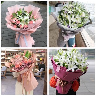 辽源龙山区西安区东丰县东辽县同城鲜花店情人玫瑰百合送朋友长辈