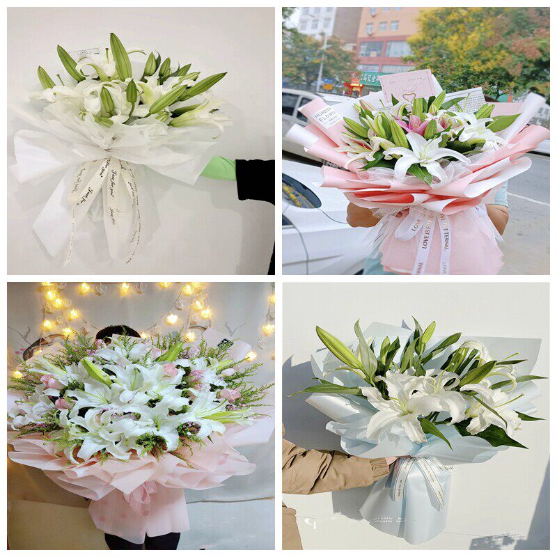 天津南开向阳路嘉陵道王顶堤同城鲜花店生日玫瑰百合朋友长辈老婆