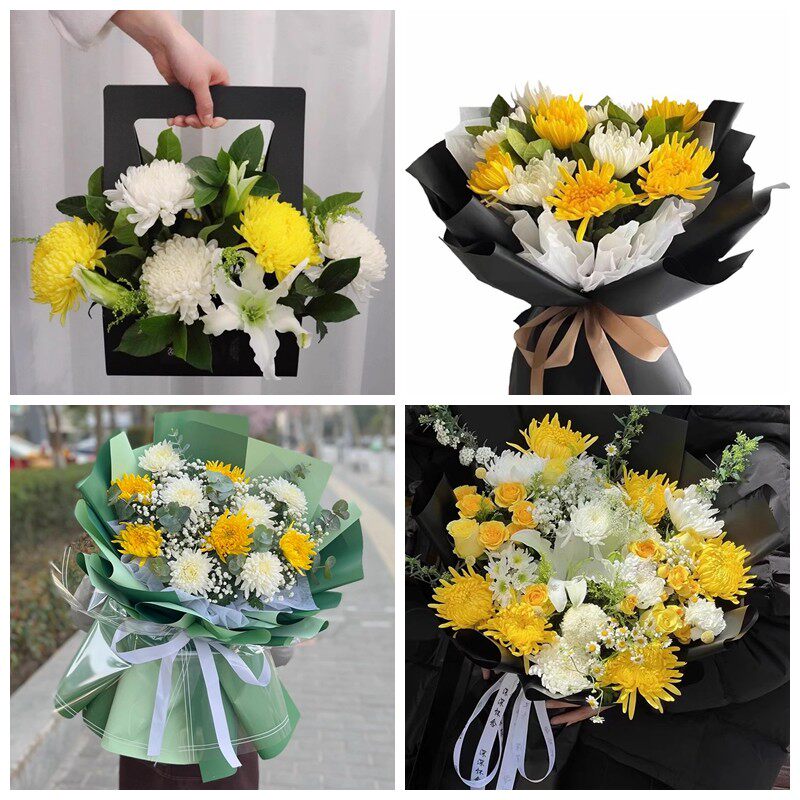 锦州凌海北镇市黑山县义县菊花鲜花同城配送清明上坟扫墓祭奠悼念