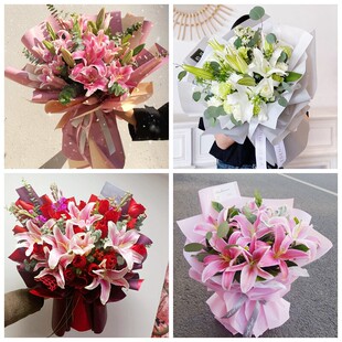 芜湖市镜湖区鸠江区南陵县同城鲜花店情人玫瑰百合送朋友长辈老婆