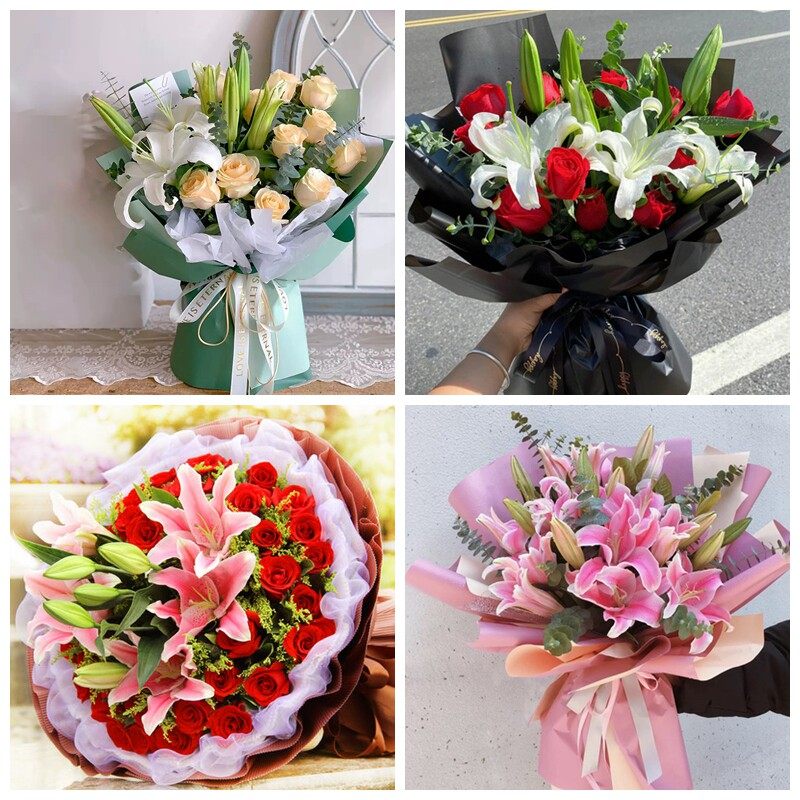 郑州市中牟区荥阳区惠济区同城鲜花店生日玫瑰百合送朋友长辈老婆