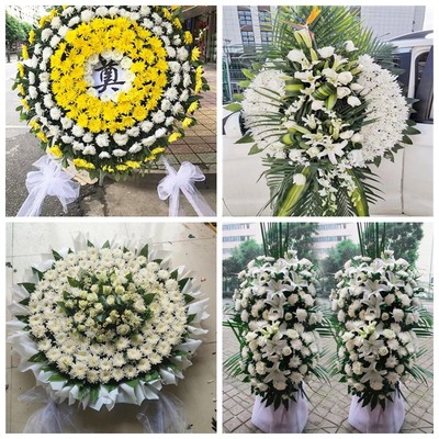 南京鼓楼浦口雨花台栖霞区花圈白