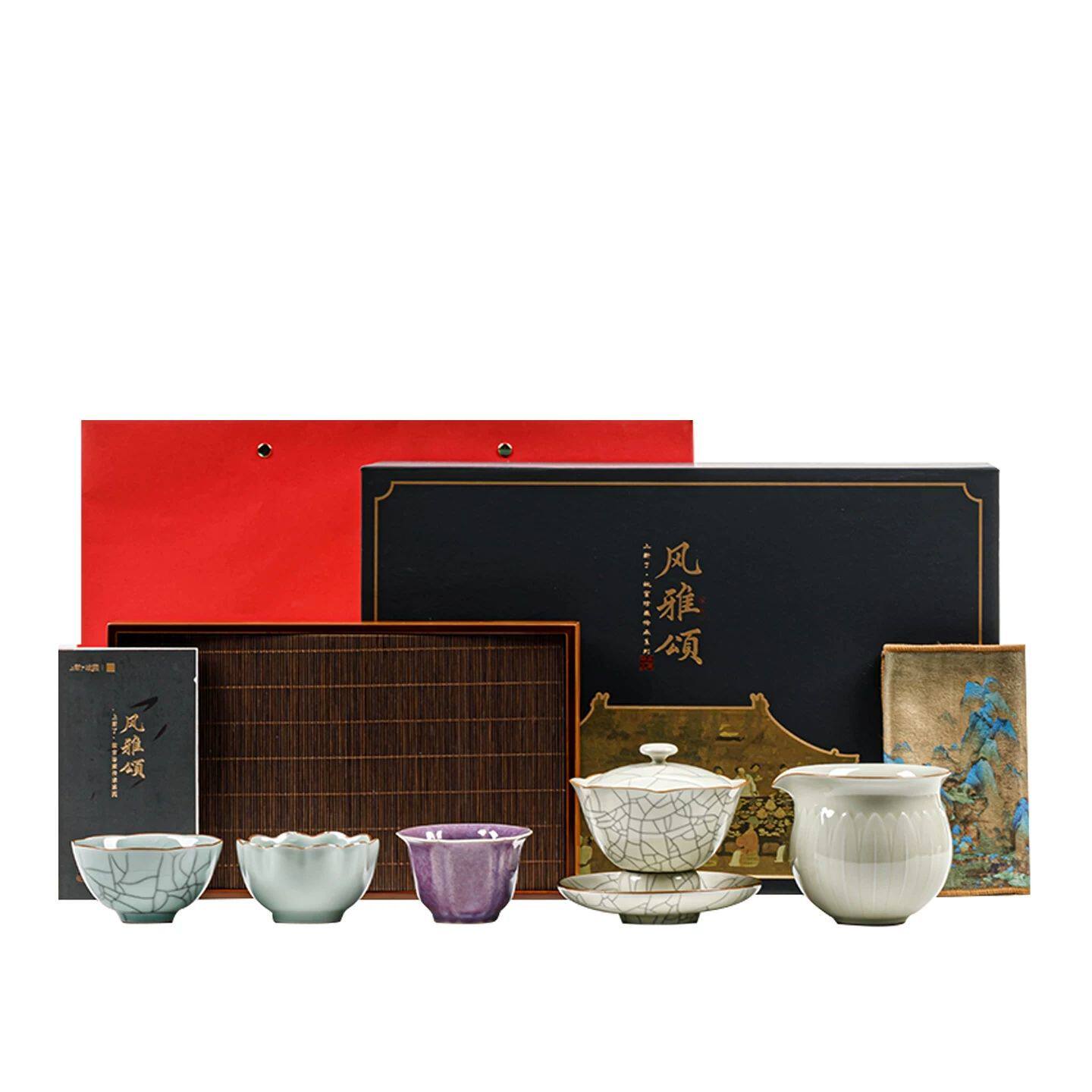 上新了故宫风雅颂茶杯套