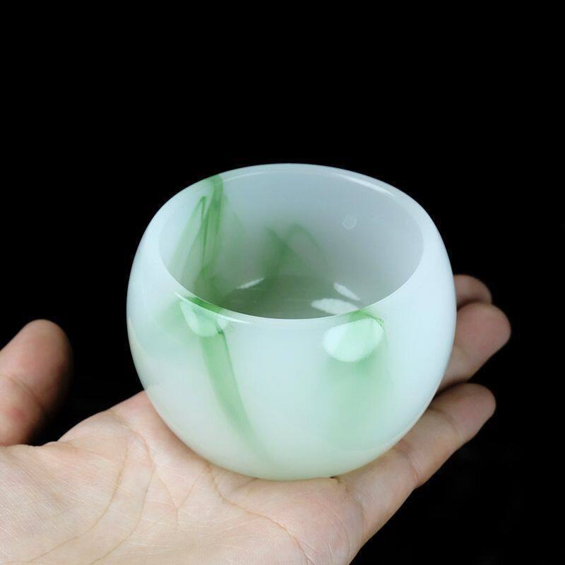 冰种琉璃功夫茶具水墨茶