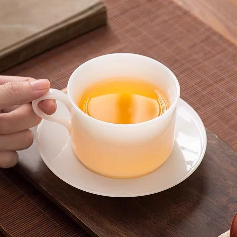 高级简约咖啡杯套装白瓷
