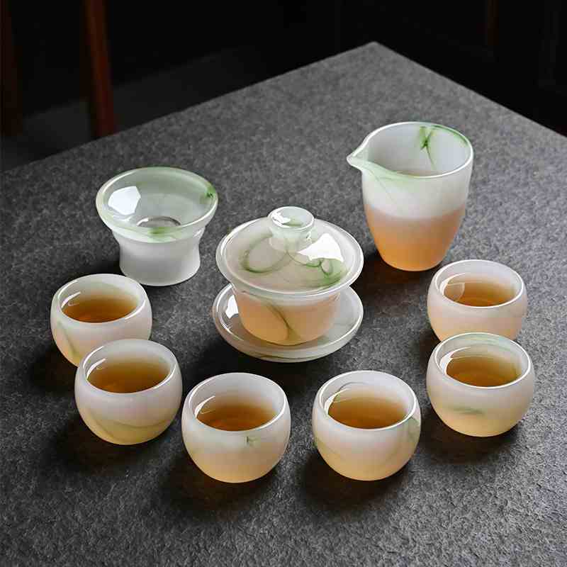 琉璃茶具套装组合精致茶