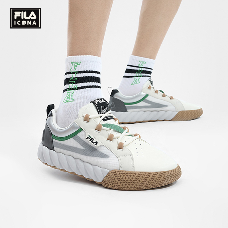 FILA斐乐麻绳鞋男鞋新款夏季运动鞋板鞋官方旗舰正品