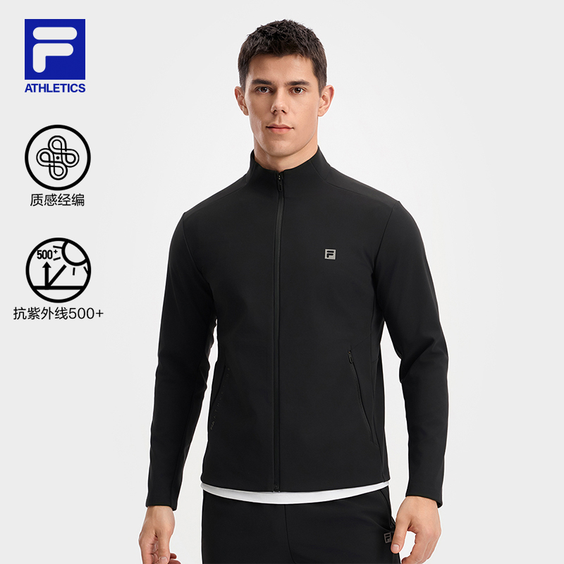 FILA斐乐针织长袖外套